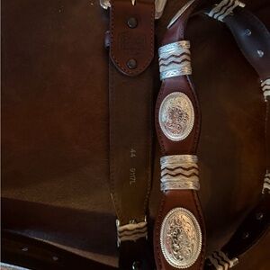 Tony Lama Concho Belt 44